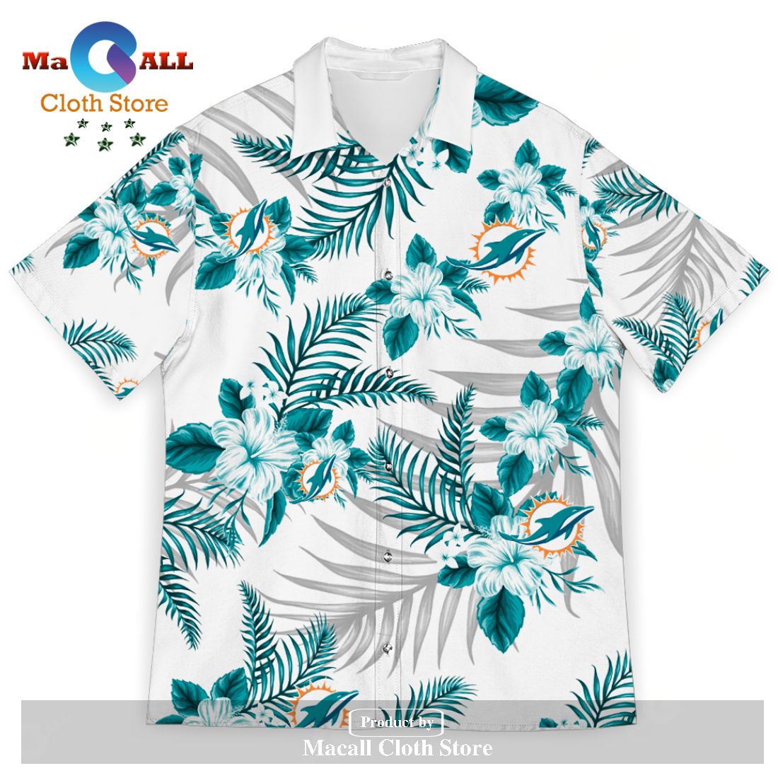 Miami Dolphins 2023 AOP Design Hawaiian Shirt For Men And Women Gift Floral  Aloha Beach - Freedomdesign