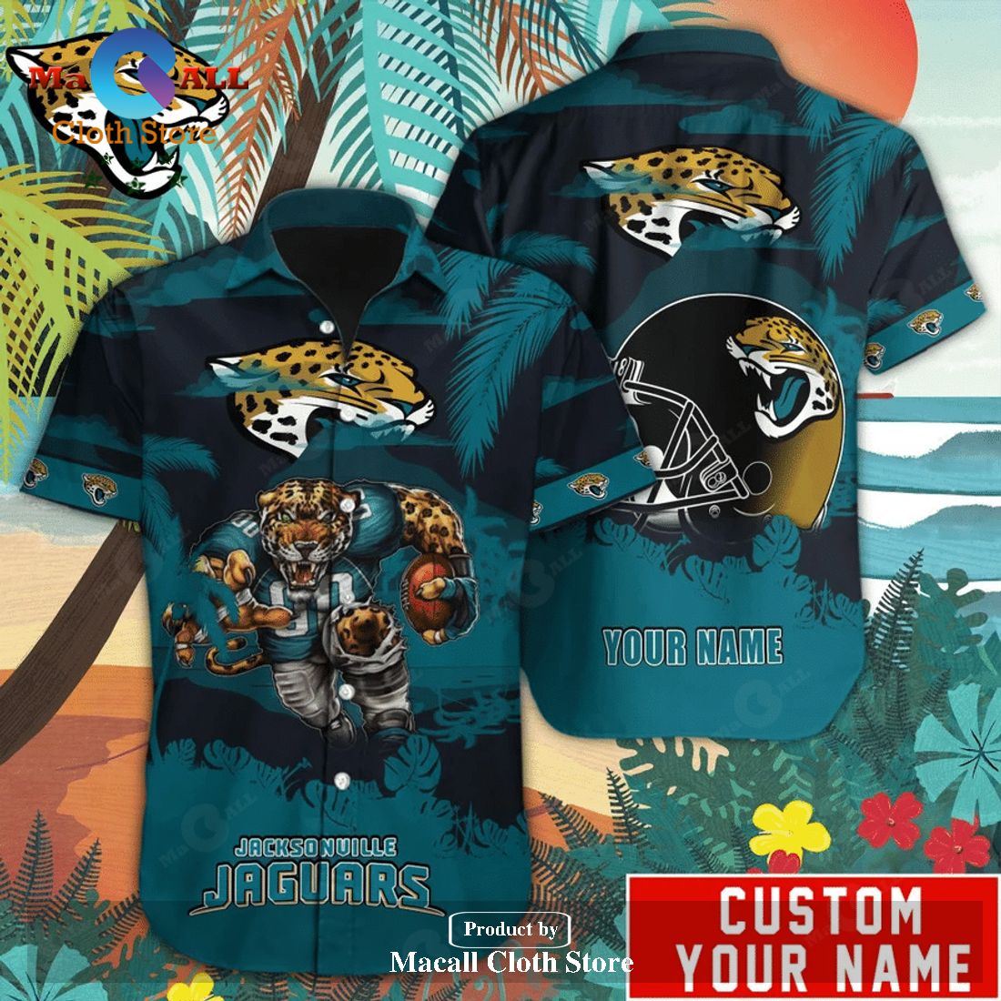 Jacksonville Jaguars Nfl Hawaiian Shirt - Hot Sale 2023