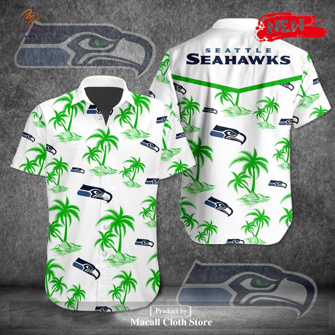 Seattle Seahawks NFL-Hawaii Shirt Short Style Hot Trending Summer