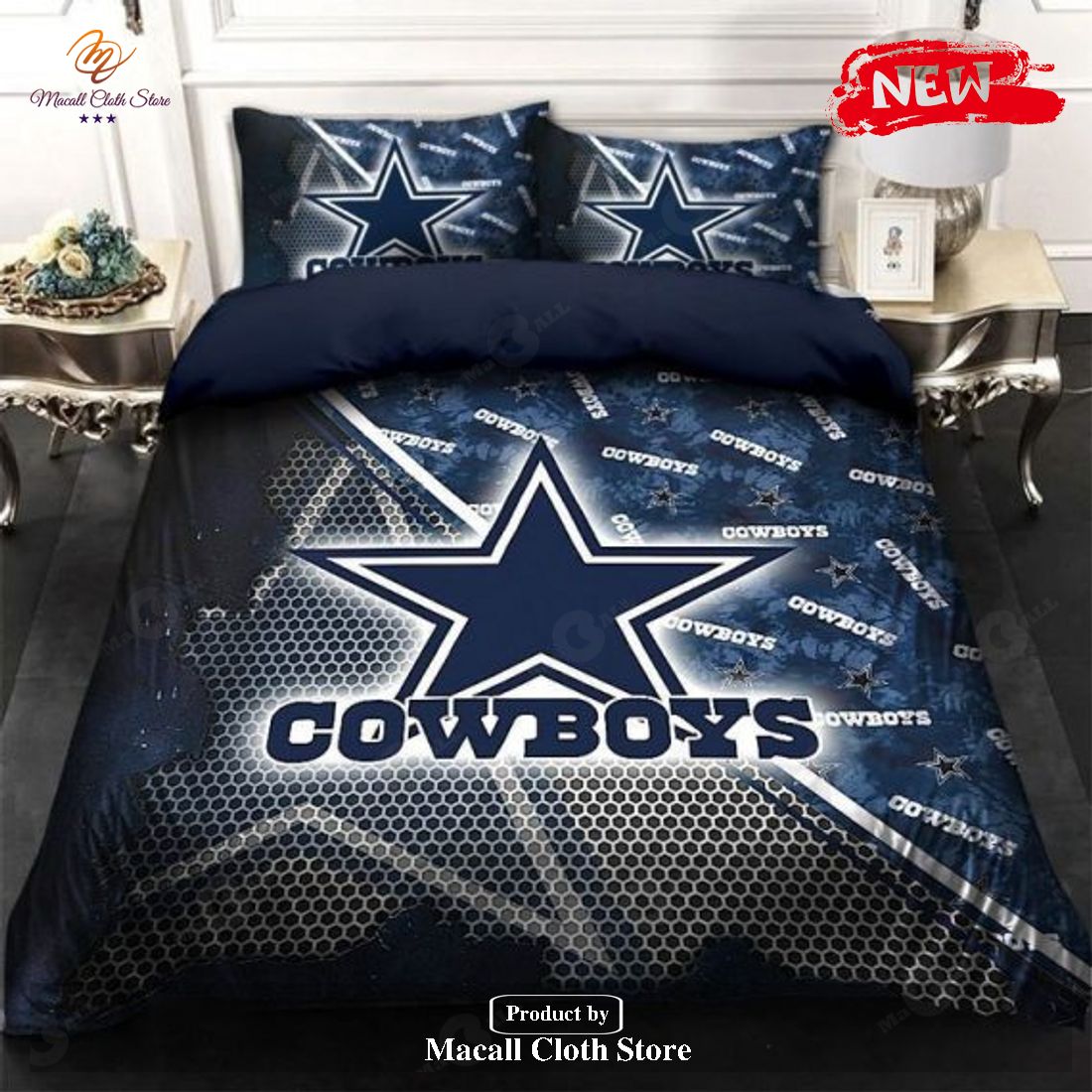 Dallas Cowboys For Fan Premium Design Bedding Sets Bedroom Set - Macall  Cloth Store - Destination for fashionistas