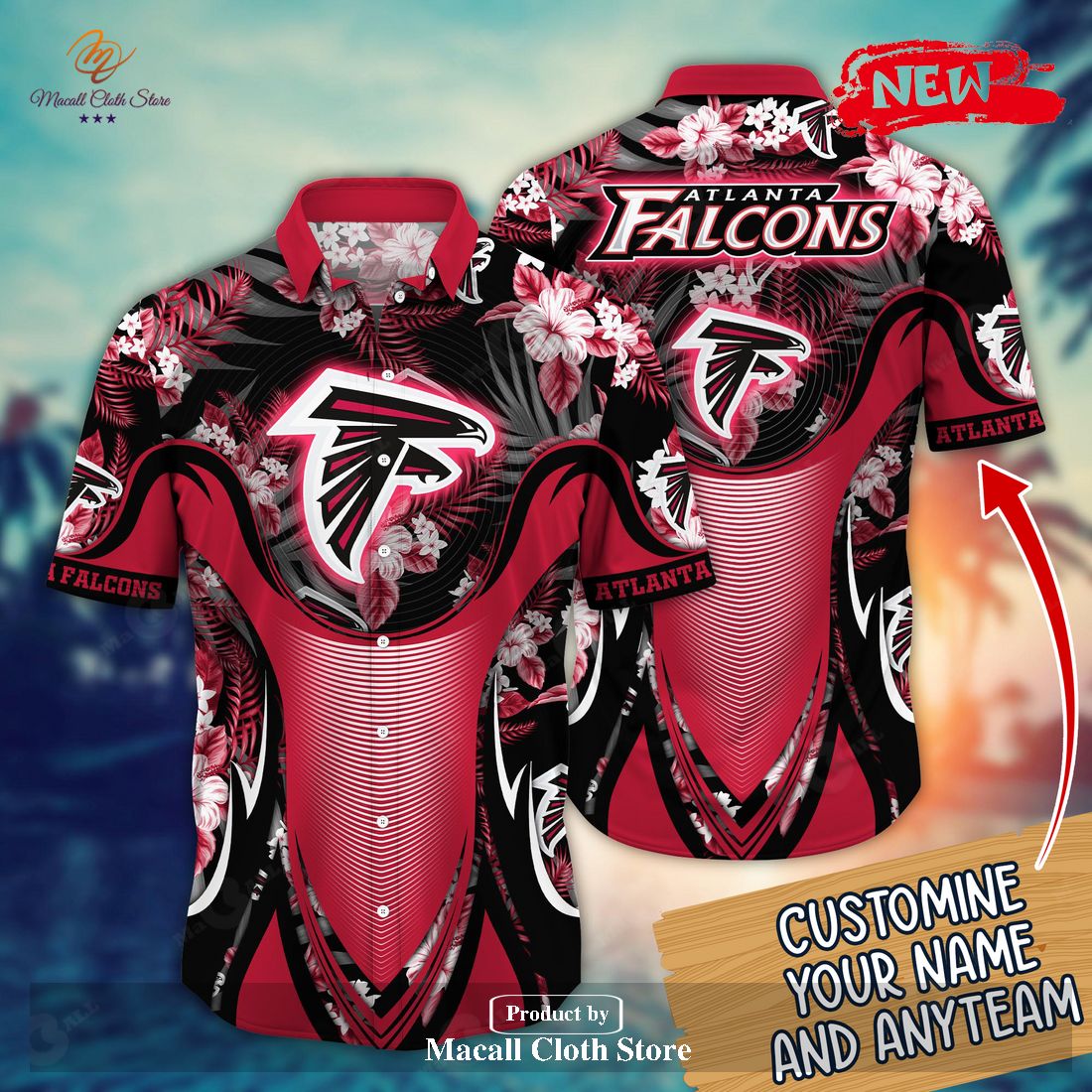 Atlanta Falcons NFL Flower Hawaiian Shirt Impressive Gift For Real