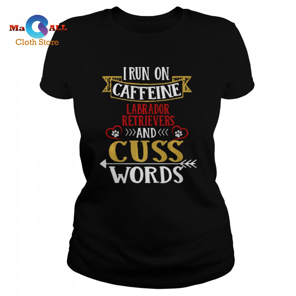 [HOT] I Run On Caffeine German Shepherds And Cuss Words shirt