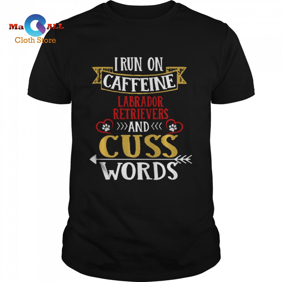 [HOT] I Run On Caffeine German Shepherds And Cuss Words shirt