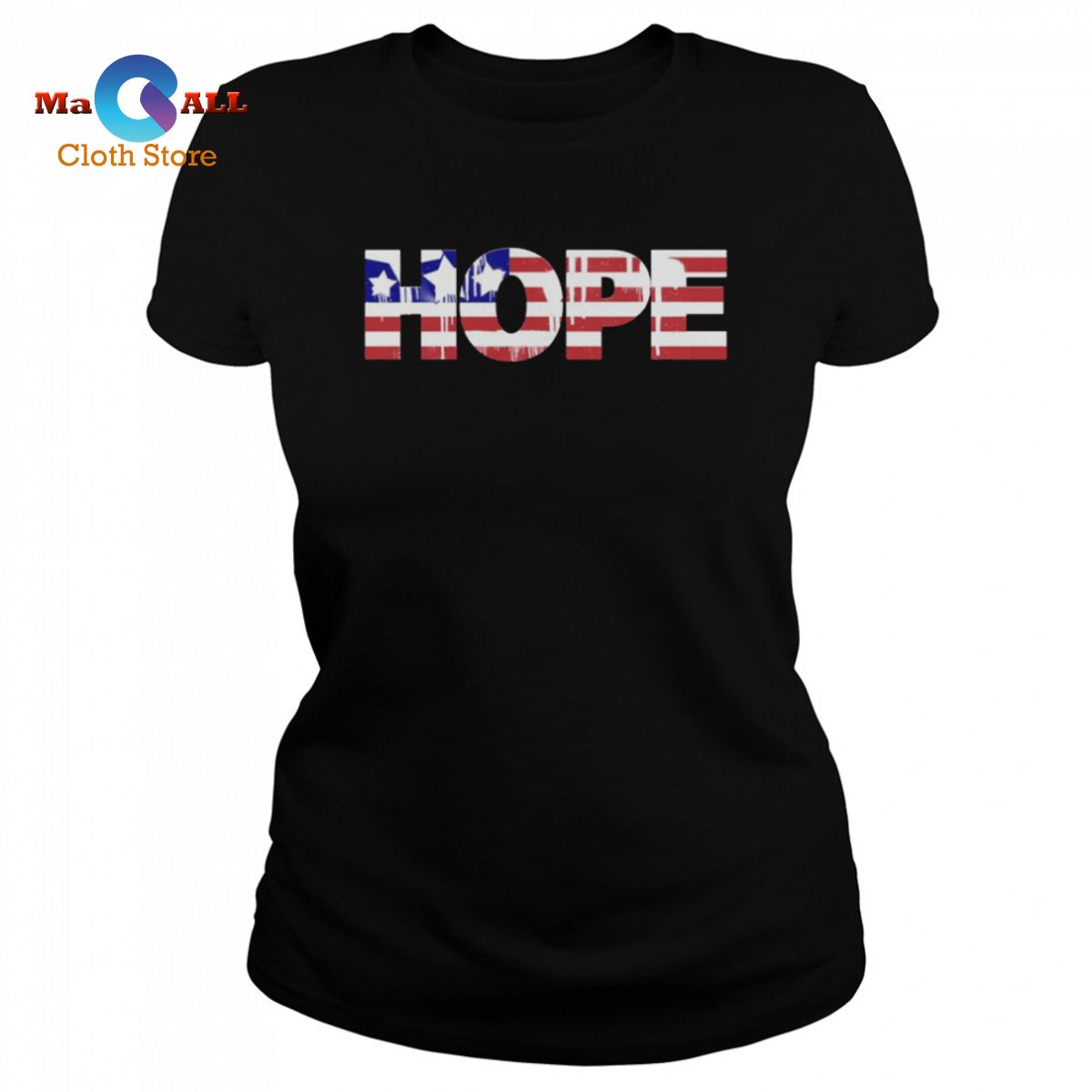[HOT] Hope United States Flag Blue Merica Red White Patriotic Blue Merica White shirt