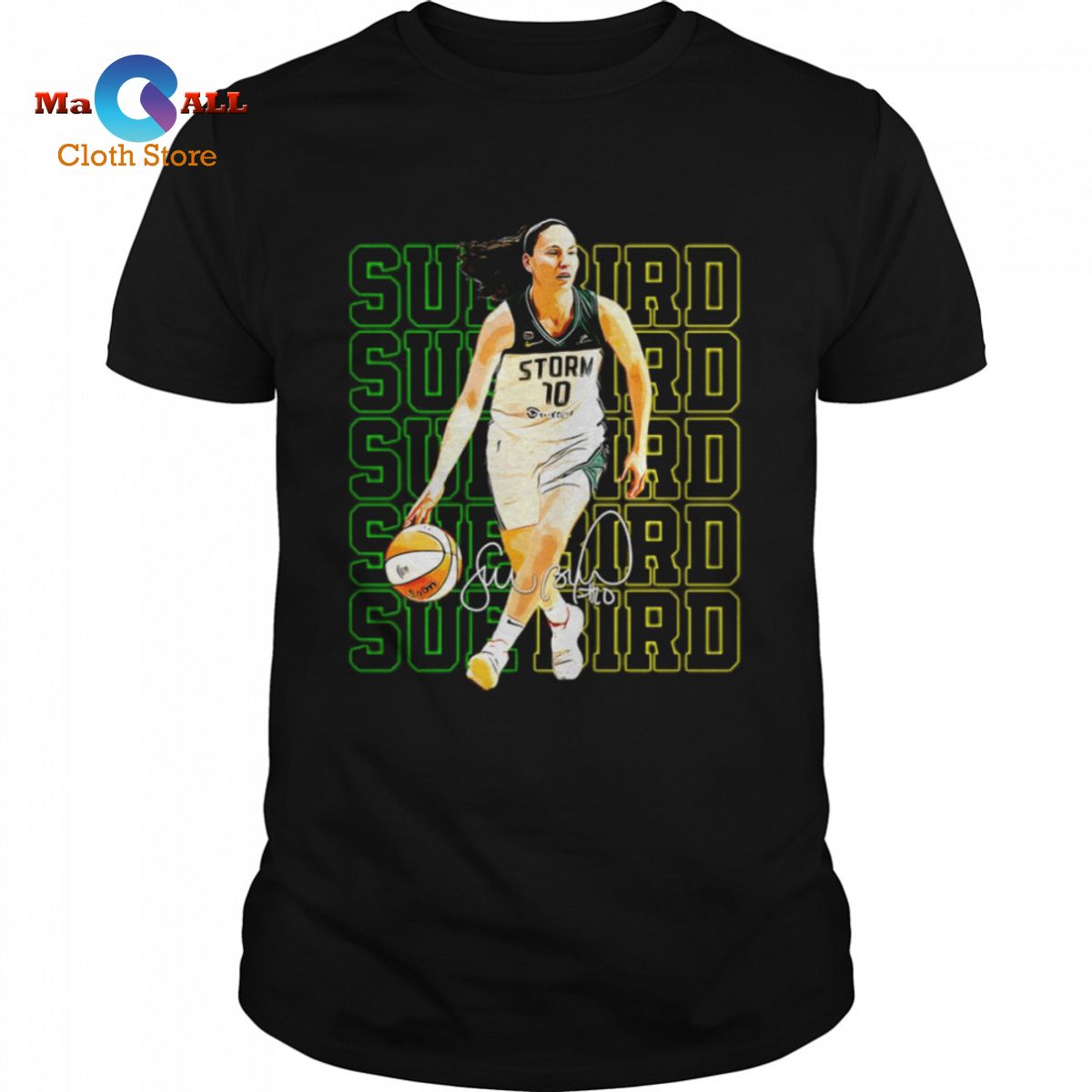 [HOT] Sue Bird Legend Basketball Signature Vintage Retro 80s shirt