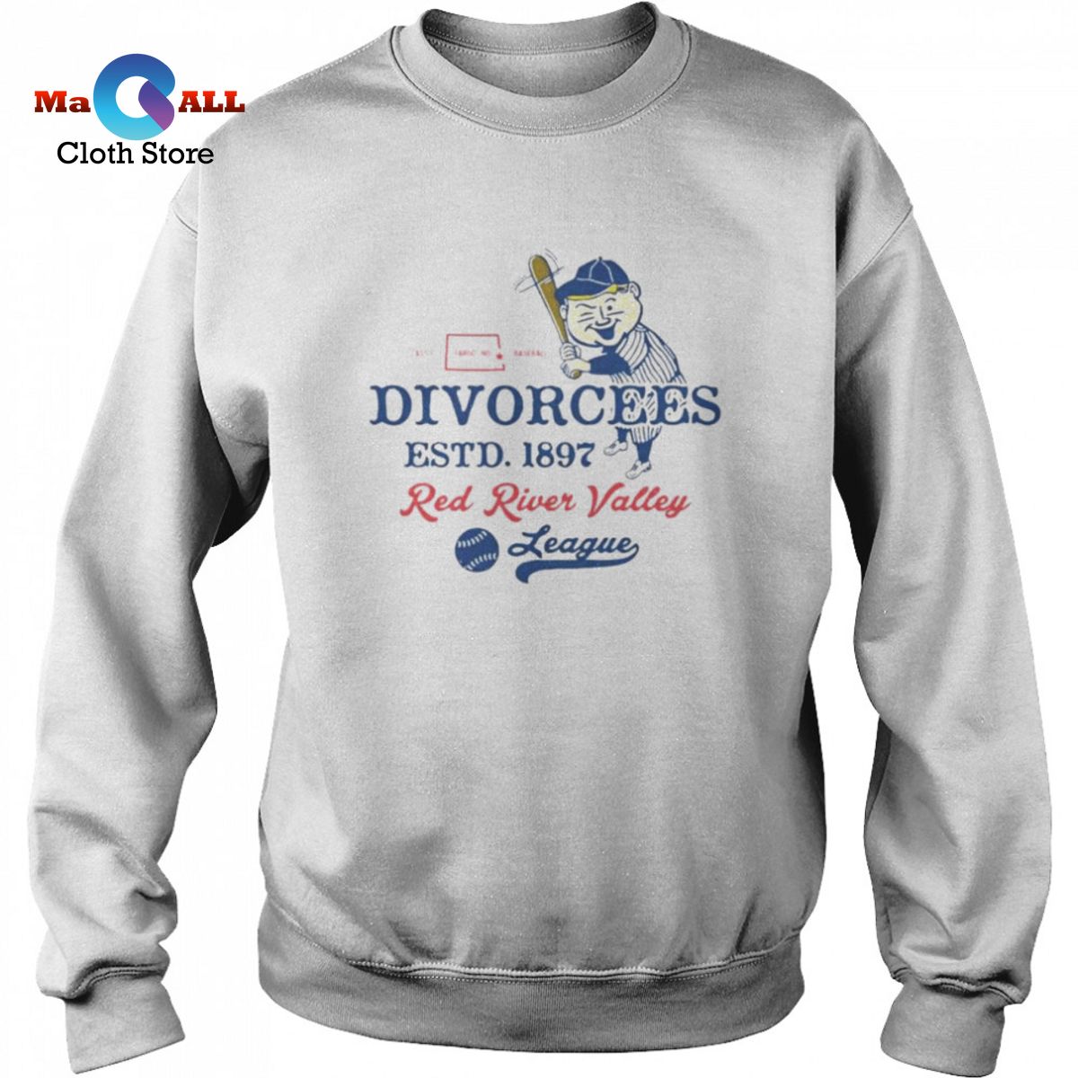 White Label Mfg Fargo Divorcees - North Dakota - Vintage Defunct Baseball Teams - Unisex T-Shirt Light Blue / S