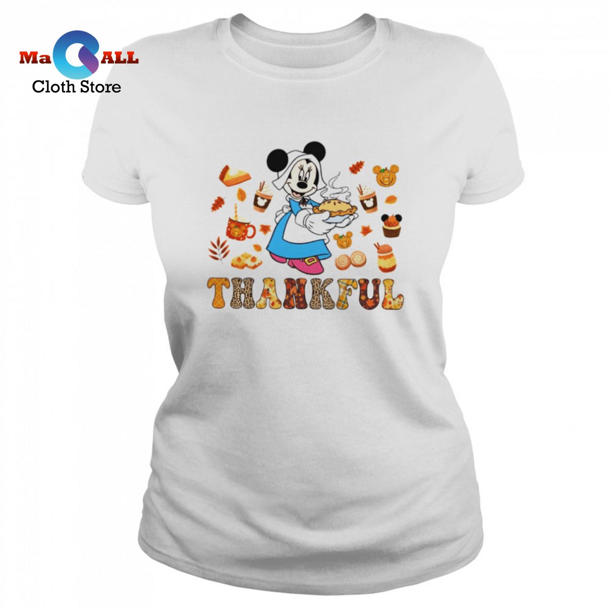 [HOT] Disney Thanksgiving Minnie Mouse Girls  Shirts
