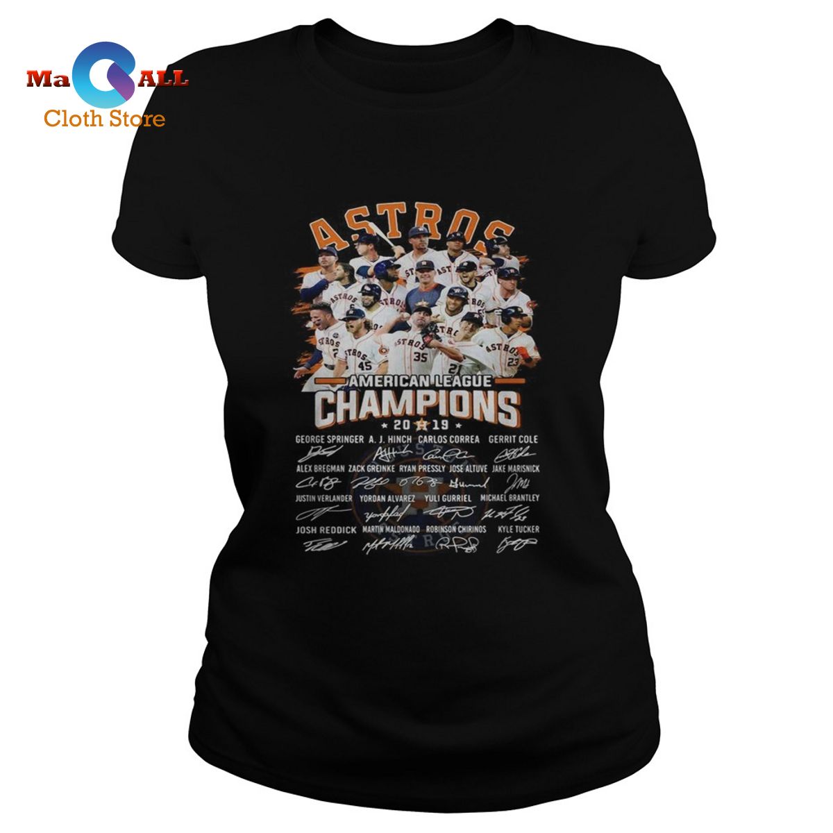 [NEW] Houston Astros American league Champions 2022 signature shirt