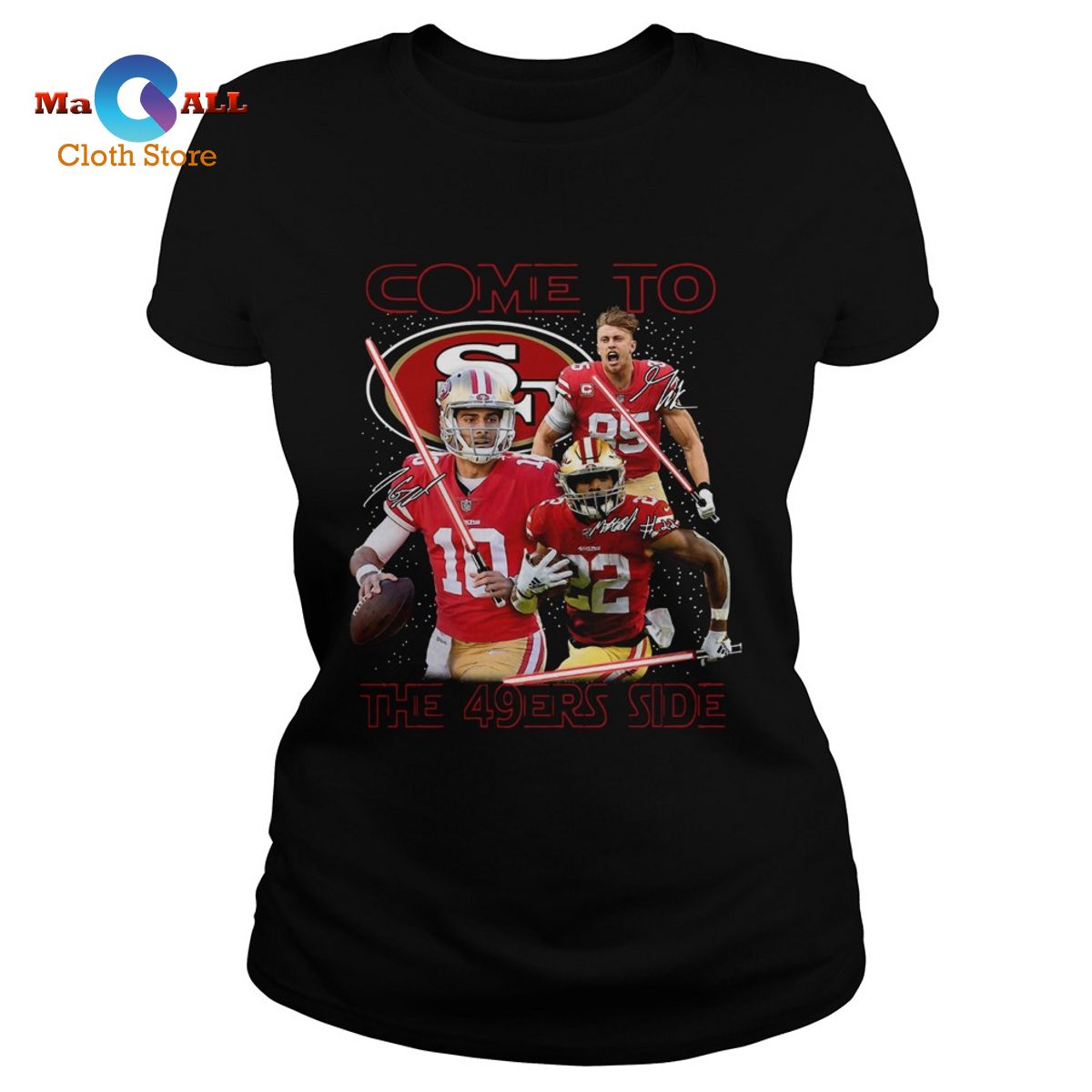 [NEW] San Francisco 49ers come to the 549ers side Star War shirt