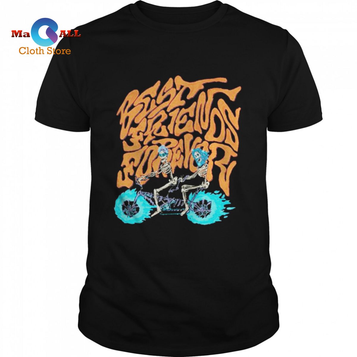 [NEW] Skeleton best friends lovely forever shirt