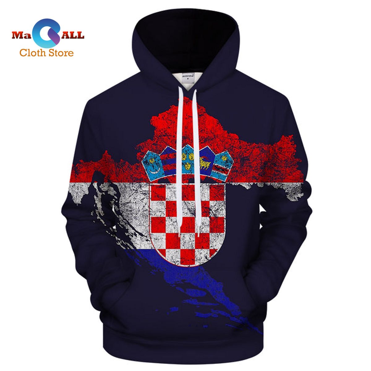 [NEW] Croatia Flag Hoodie 3D