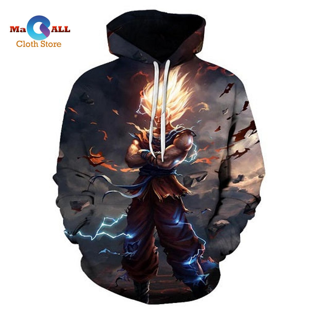 [NEW] Dragon Ball Z Super Power Saiyan Hoodie 3D