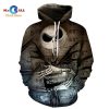 [NEW] Ice And Fire Wolves Facing Hoodie 3D