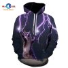 [NEW] Three Wolf Moon Growling Hoodie 3D