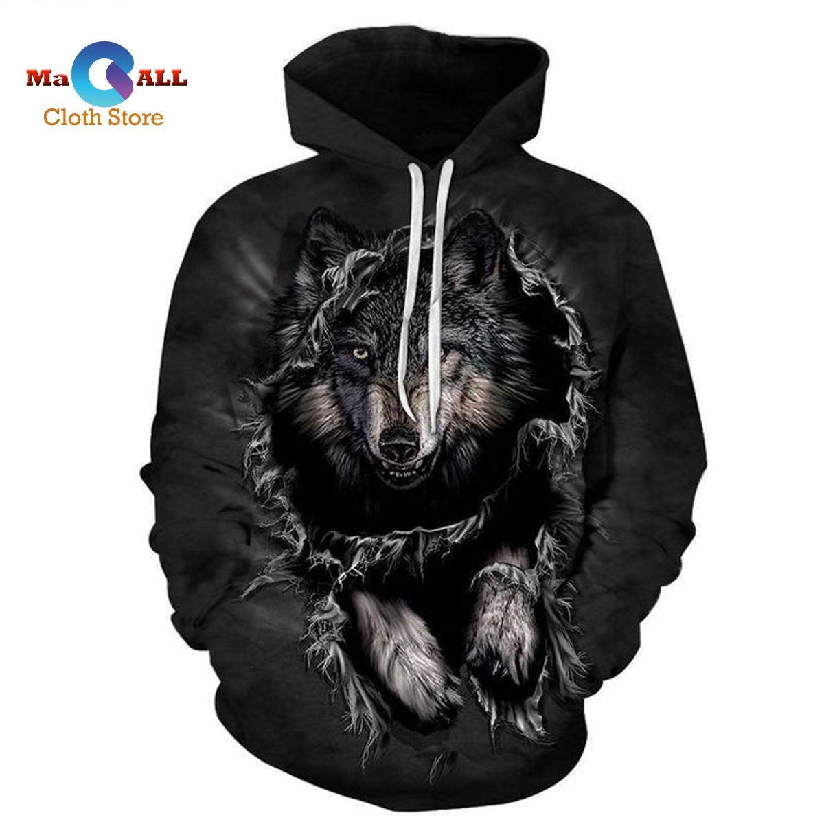 [NEW]Mountain Wolf Lonely Hoodie 3D