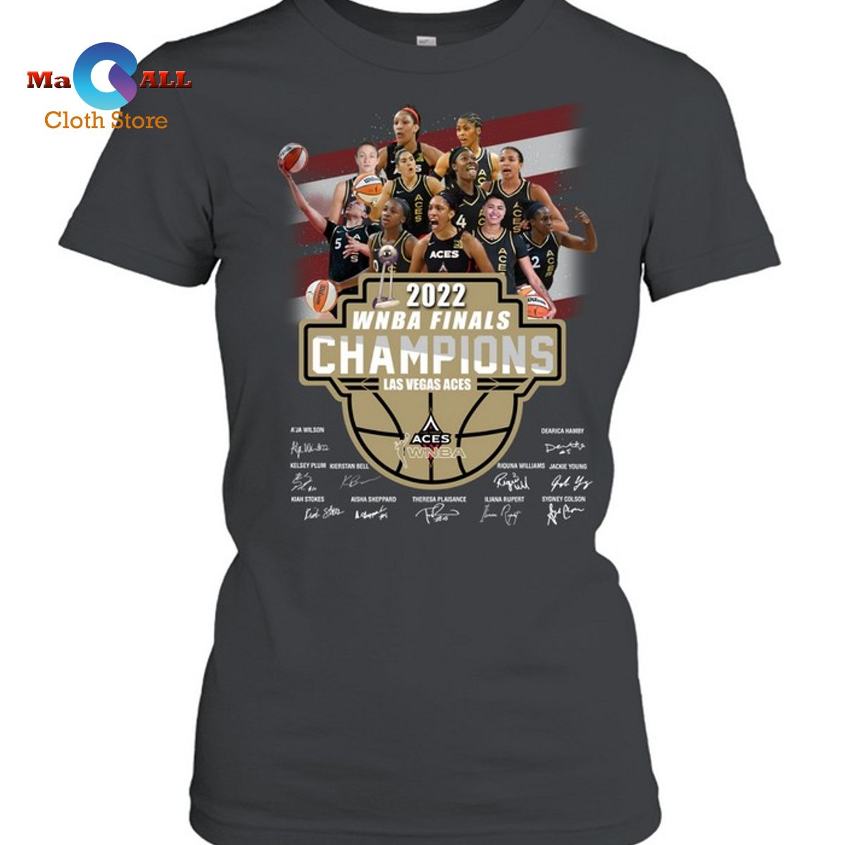 [NEW] Women’s National Basketball Association Champions 2022 Las Vegas Aces T-Shirt