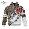 [HOT] NFL Chicago Bears Special Fishing With Flag Of The United States Hoodie 3D