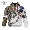 [HOT] NFL Special Fishing with the American Flag for the Los Angeles Rams Hoodie 3D