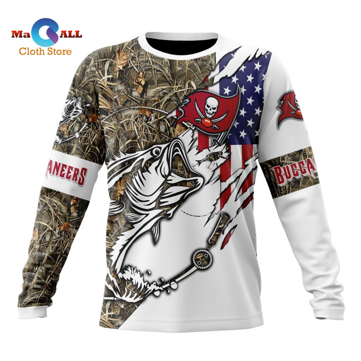 NFL Tampa Bay Buccaneers 3D Hoodie Fishing With United States, NFL Football  Hoodies - The Clothes You'll Ever Need