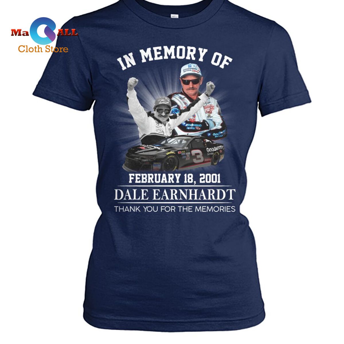 [NEW] Dale Earnhardt In Memory T-Shirt