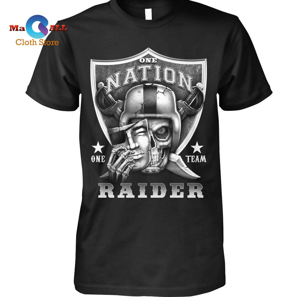 [NEW] One Nation One Team Raider T-Shirt