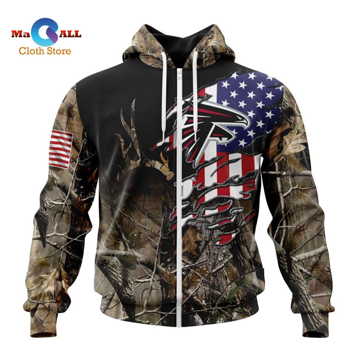 [NEW] NFL Atlanta Falcons Special Camo Realtree Hunting ST2201