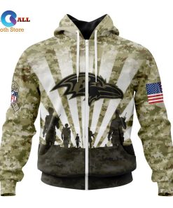 [NEW] NFL Baltimore Ravens Salute To Service – Honor Veterans And Their Families ST2201