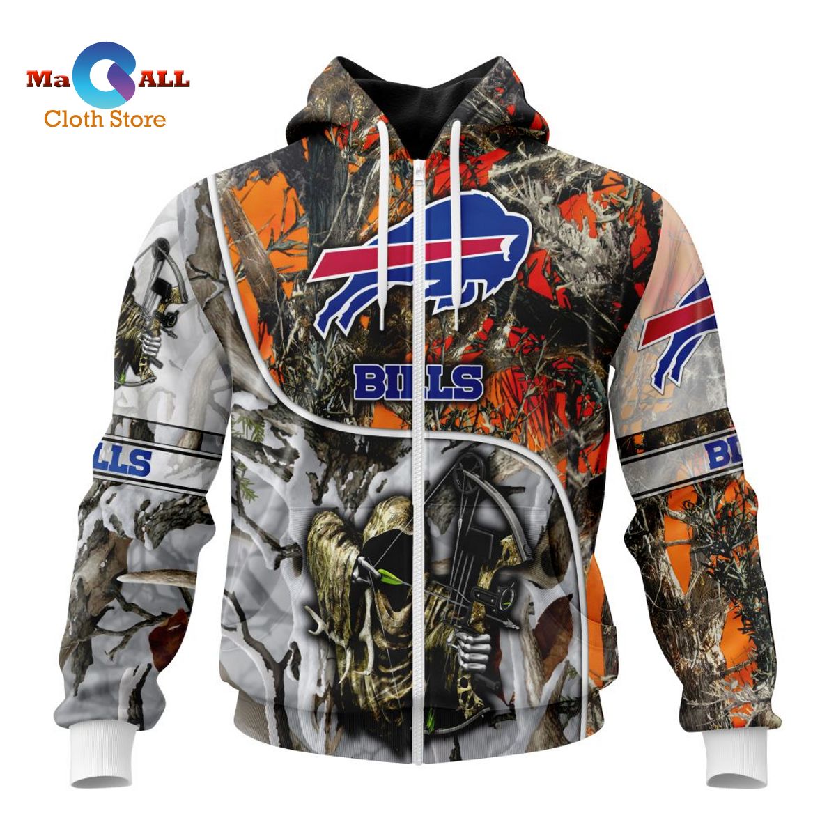 [NEW] NFL Buffalo Bills Special Fall And Winter Bow Hunting ST2203
