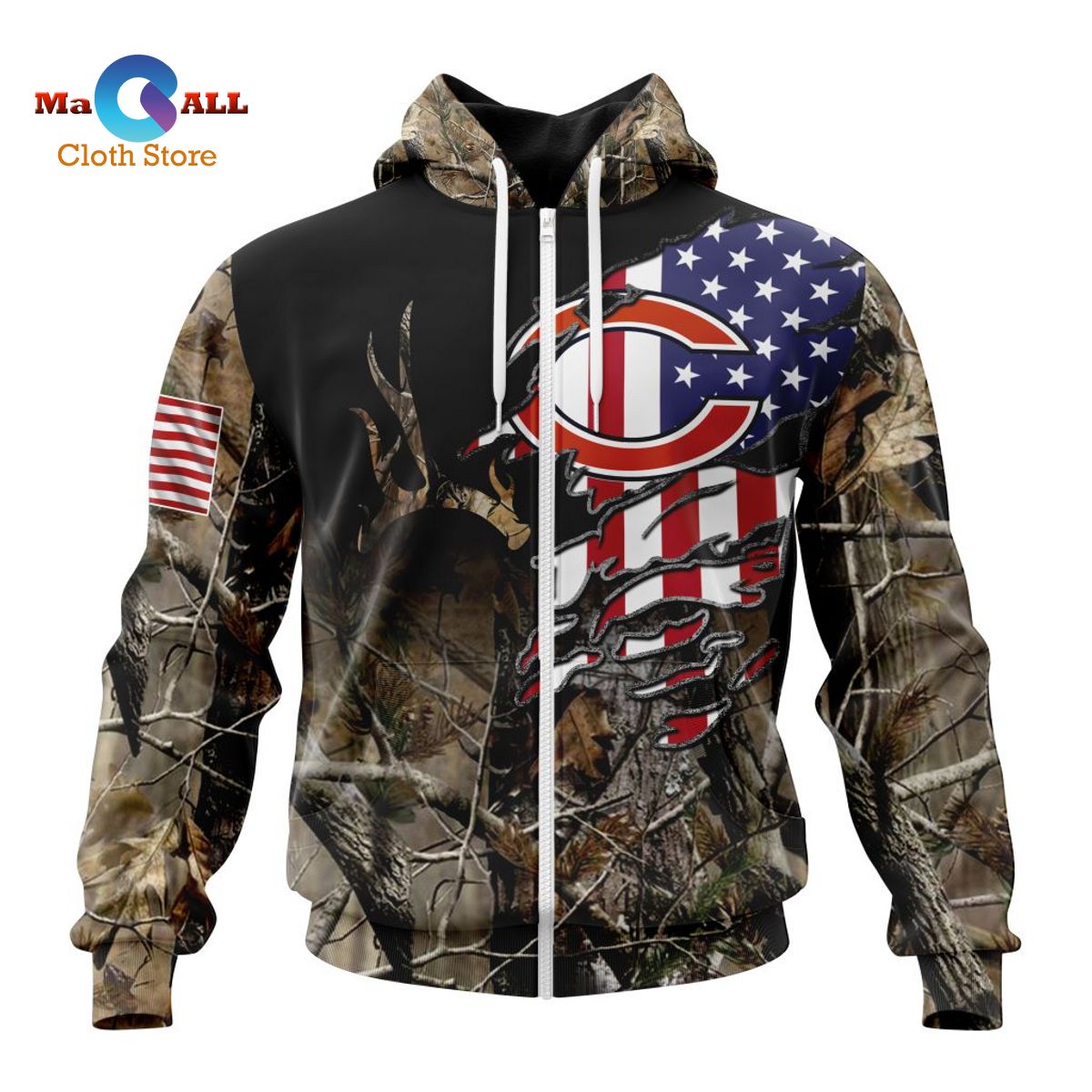 [NEW] NFL Chicago Bears Special Camo Realtree Hunting ST2201 - Macall ...