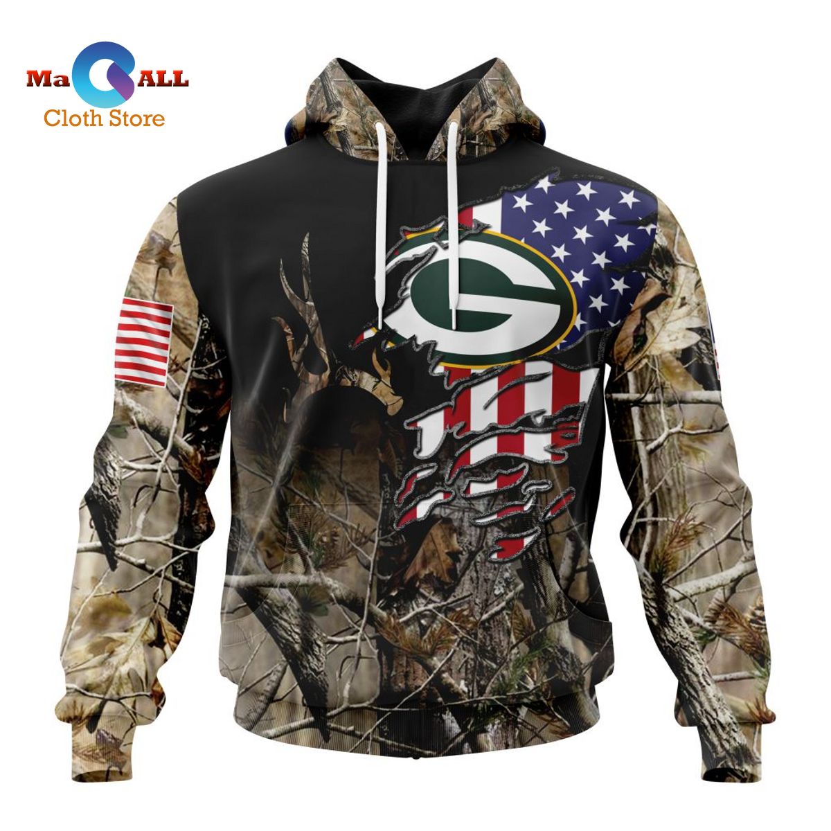 [NEW] NFL Green Bay Packers Special Camo Realtree Hunting ST2201