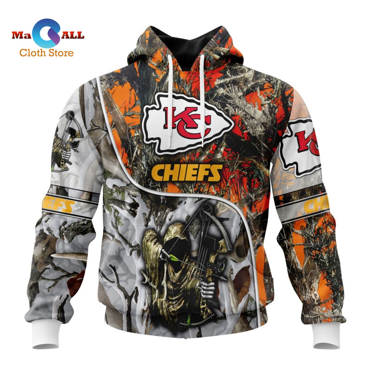 [NEW] NFL Kansas City Chiefs Special Fall And Winter Bow Hunting ST2203