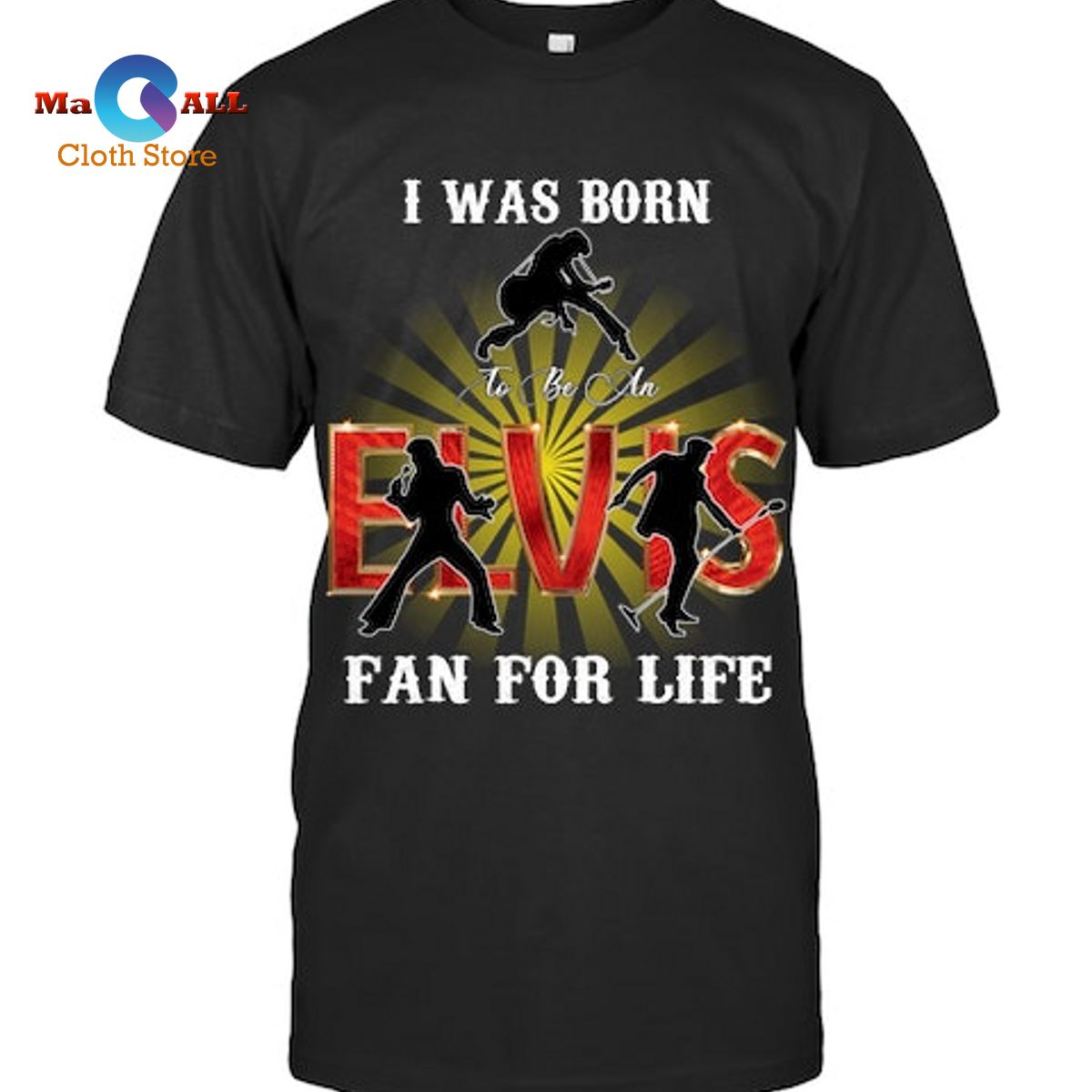 [NEW] A Star is Born – Elvis T-Shirt