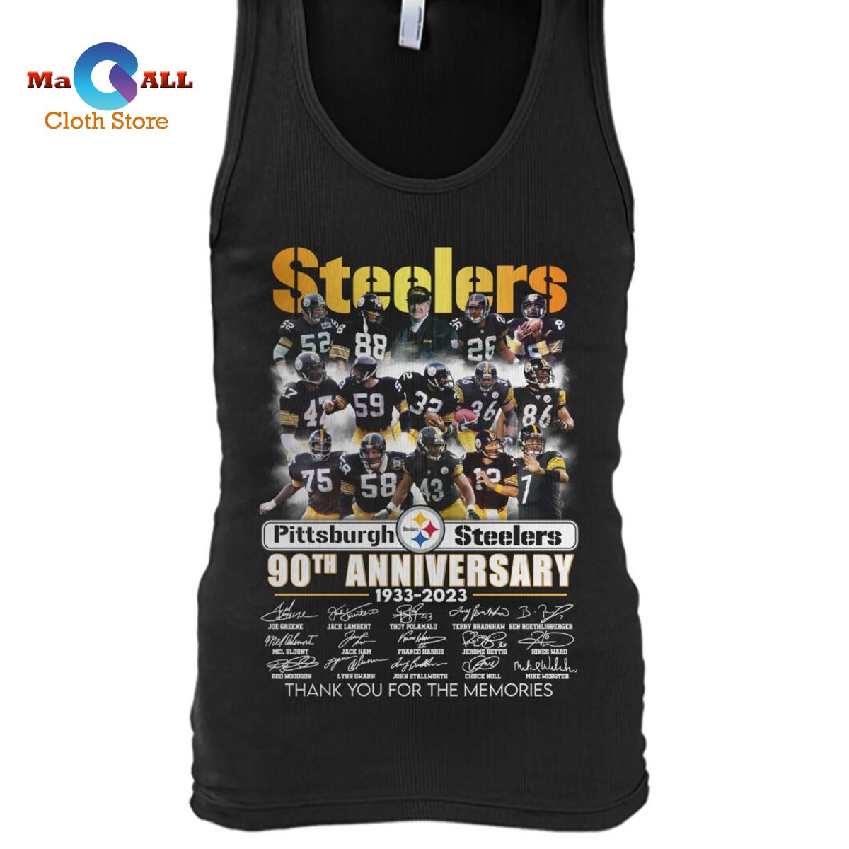 [NEW] Steelers Pittsburgh Steelers 90th Anniversary 1933-2023 T-Shirt ...