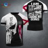 [NEW] I Am 1776% Sure No One Will Be Talking My Guns T-Shirt Ver.1 3D