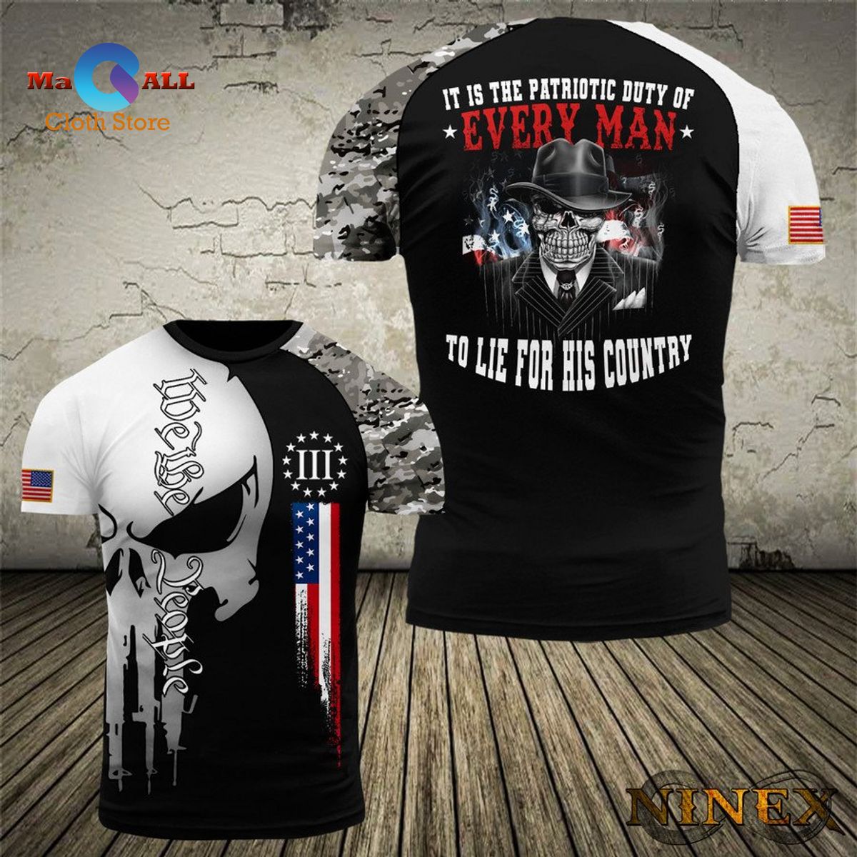 [NEW] It is The Patriotic Duty Of Every Man To Lie For His Country T-Shirt 3D