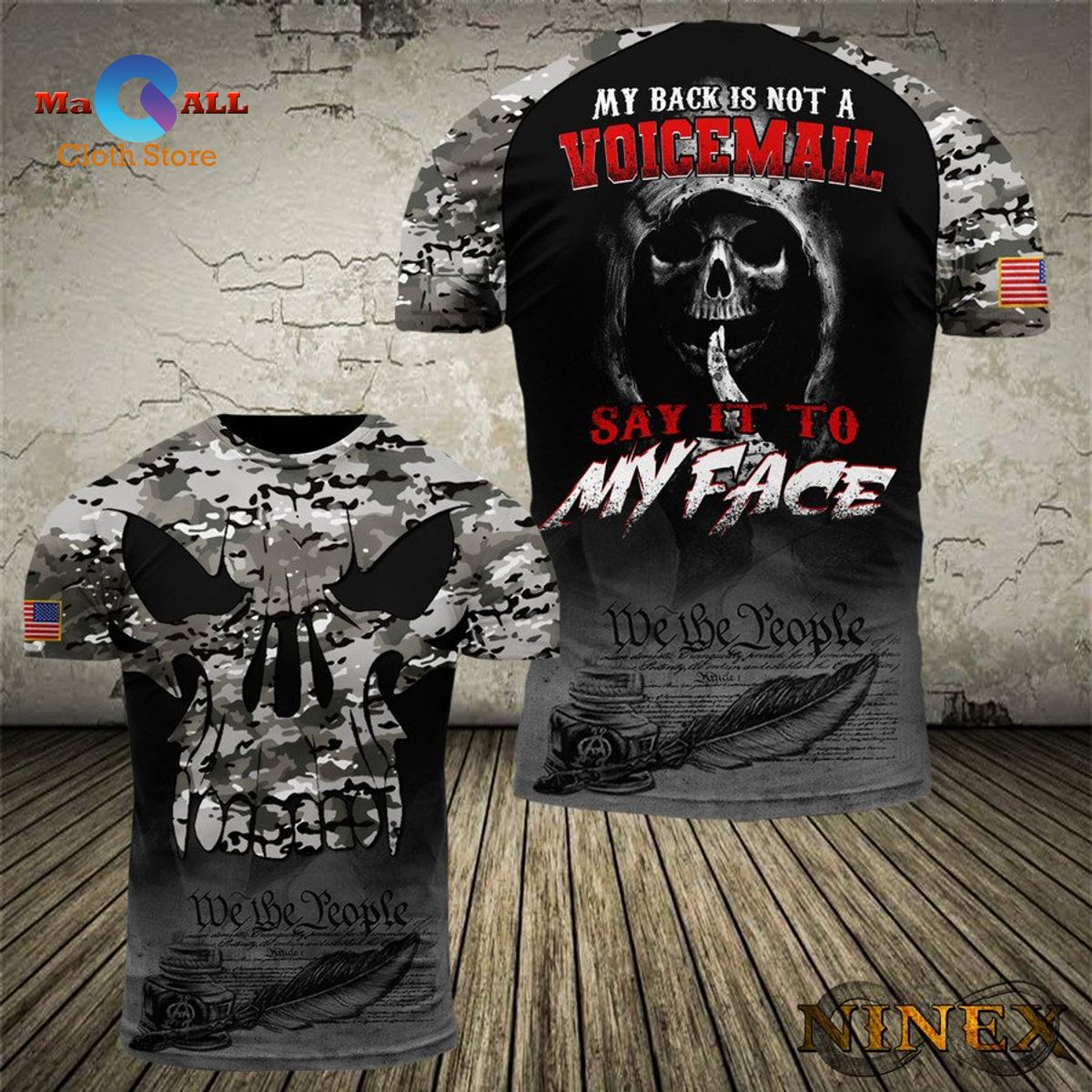 [NEW] My Back Is Not A Voicemail Say It To My Face T-Shirt 3D