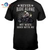 [NEW] Never Underestimate An Old Man With A Motorcycle T- Shirt