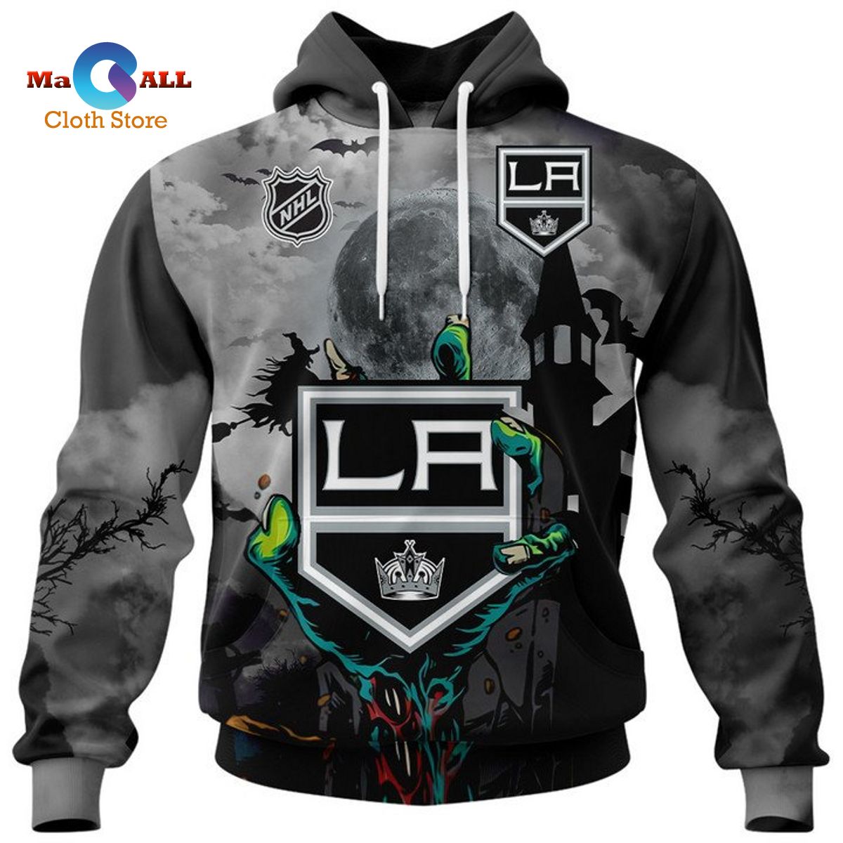 [NEW] La Kings – Halloween Jersey 2022 Hoodie 3D