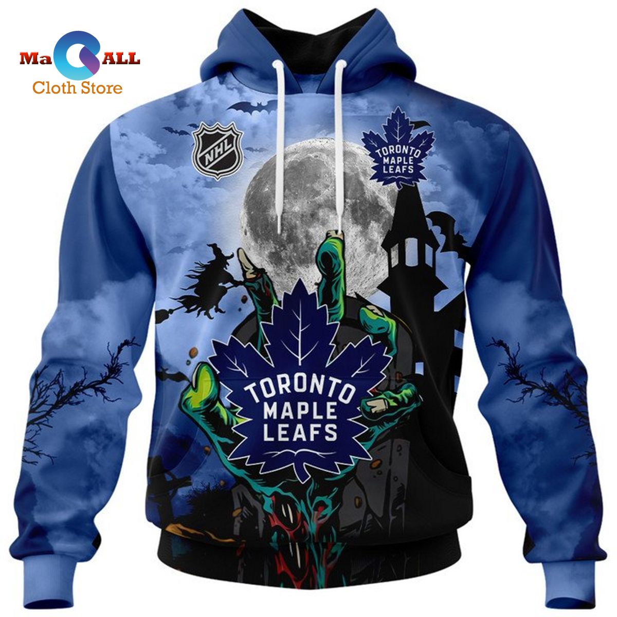[NEW] Toronto Maple Leafs – Halloween Jersey 2022 Hoodie 3D