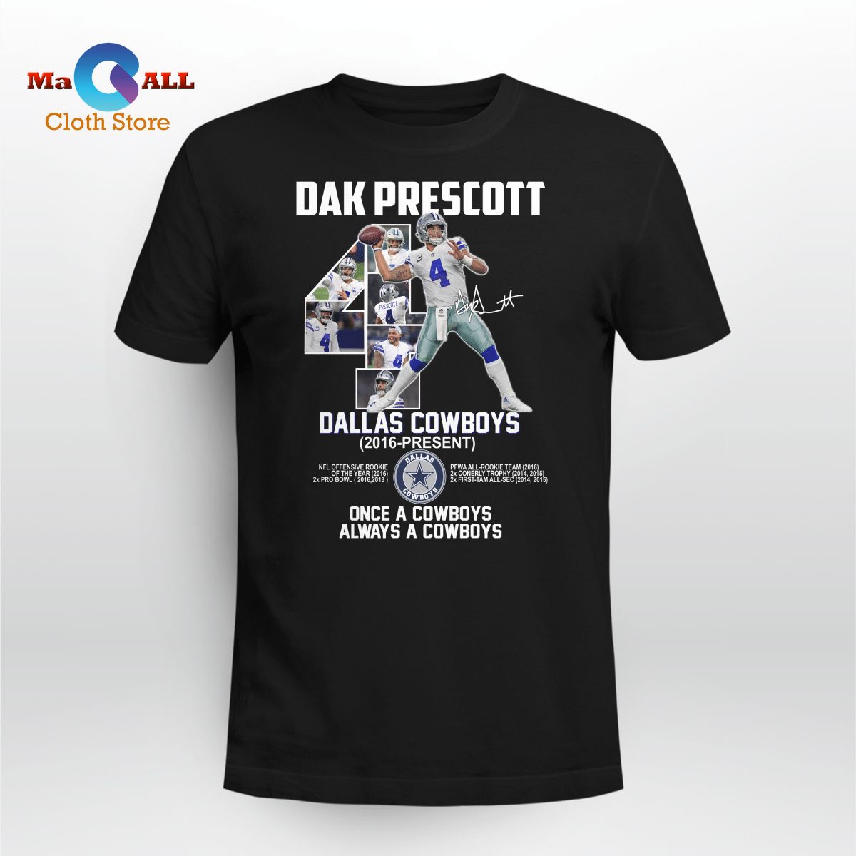 [NEW] Great Dak Prescott Dallas Cowboys 2022 T-Shirt