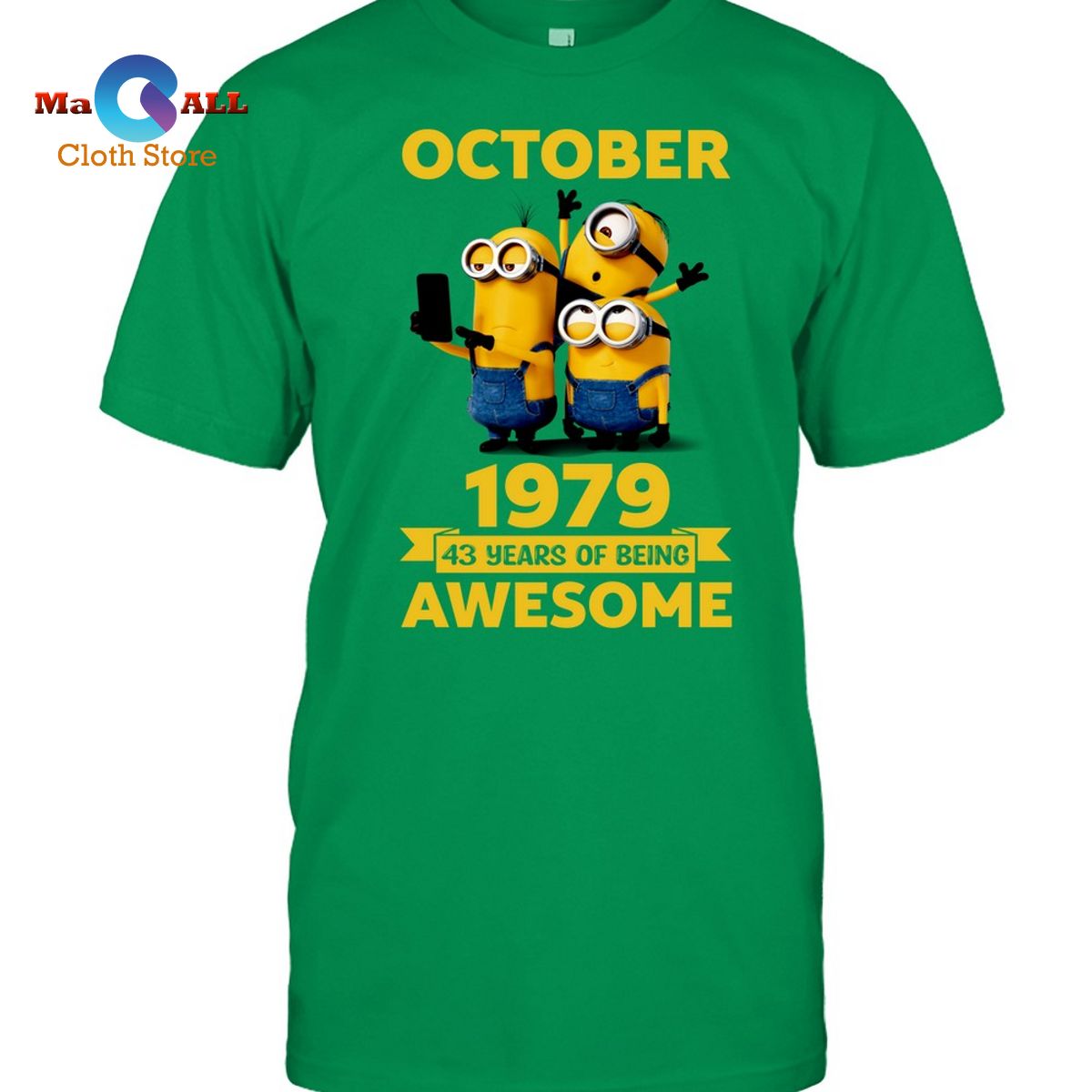 [NEW] 1979 Awesome Gift Birthday – October T-Shirt