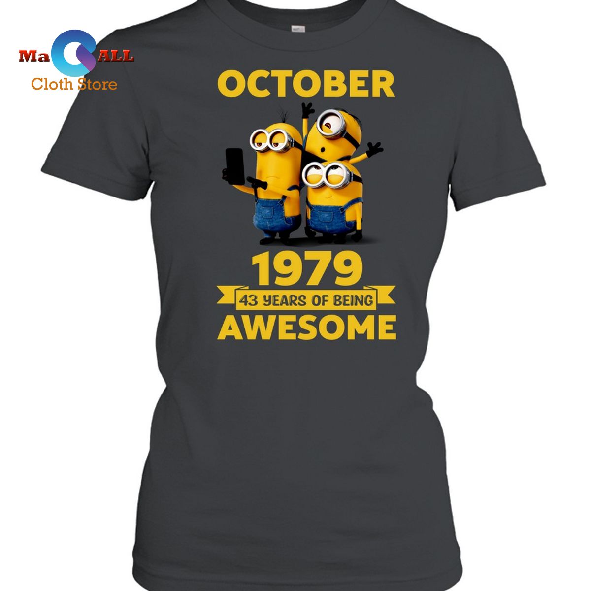 [NEW] 1979 Awesome Gift Birthday – October T-Shirt