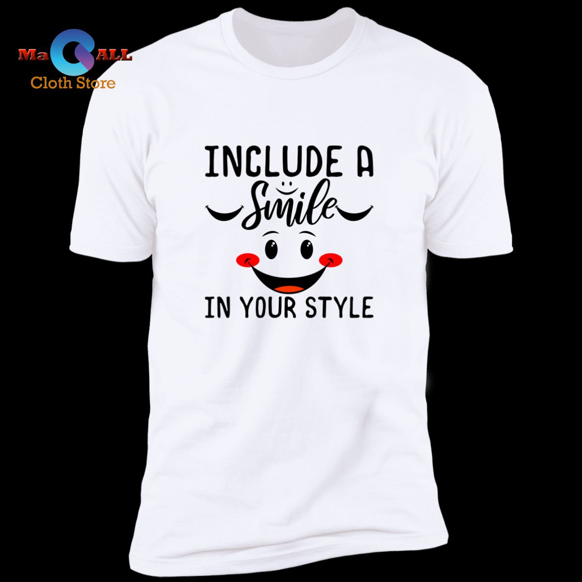 [NEW] Short-Sleeve Premium Smile Day T-Shirt