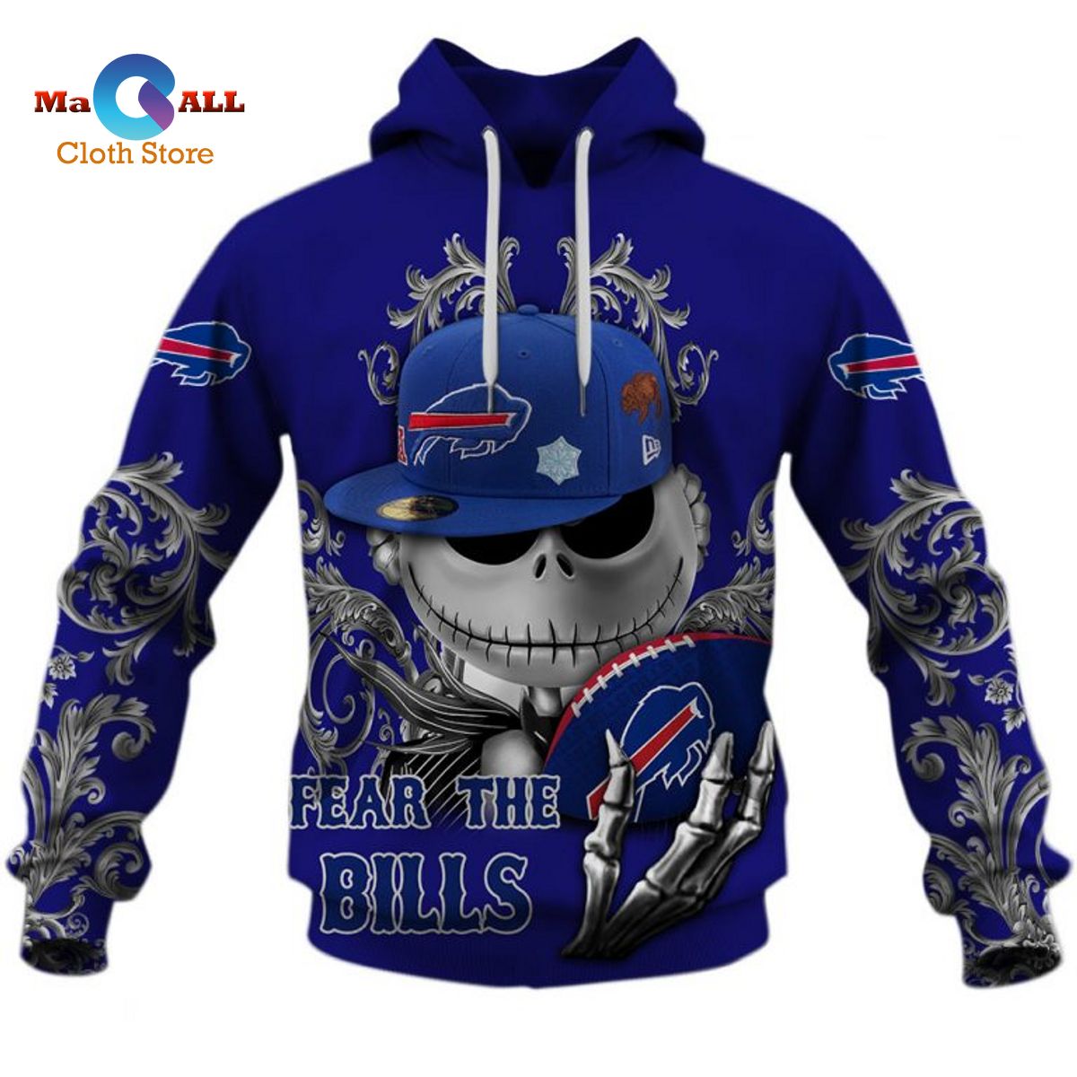 [NEW] NFL Buffalo Bills Jack Hoodie 3D