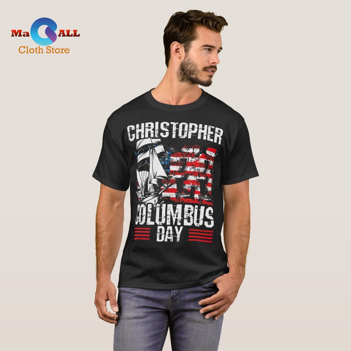 [NEW] Christopher Columbus Day 1492 Italian Explorer T-Shirt
