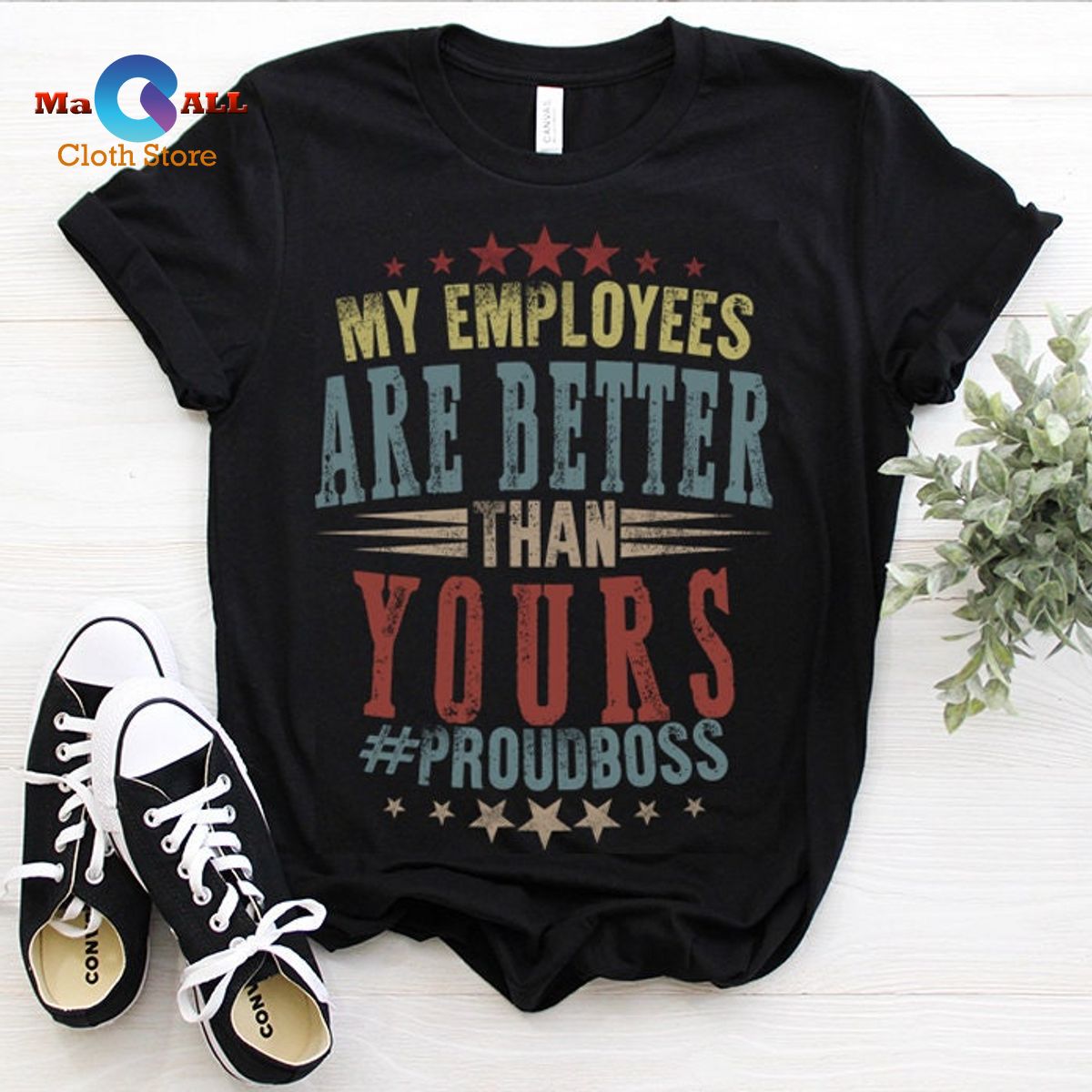 [NEW] Funny Happy Boss’s Day – My Employees Are Better Than Yours October 16th Celebration Vintage Gift T-Shirt