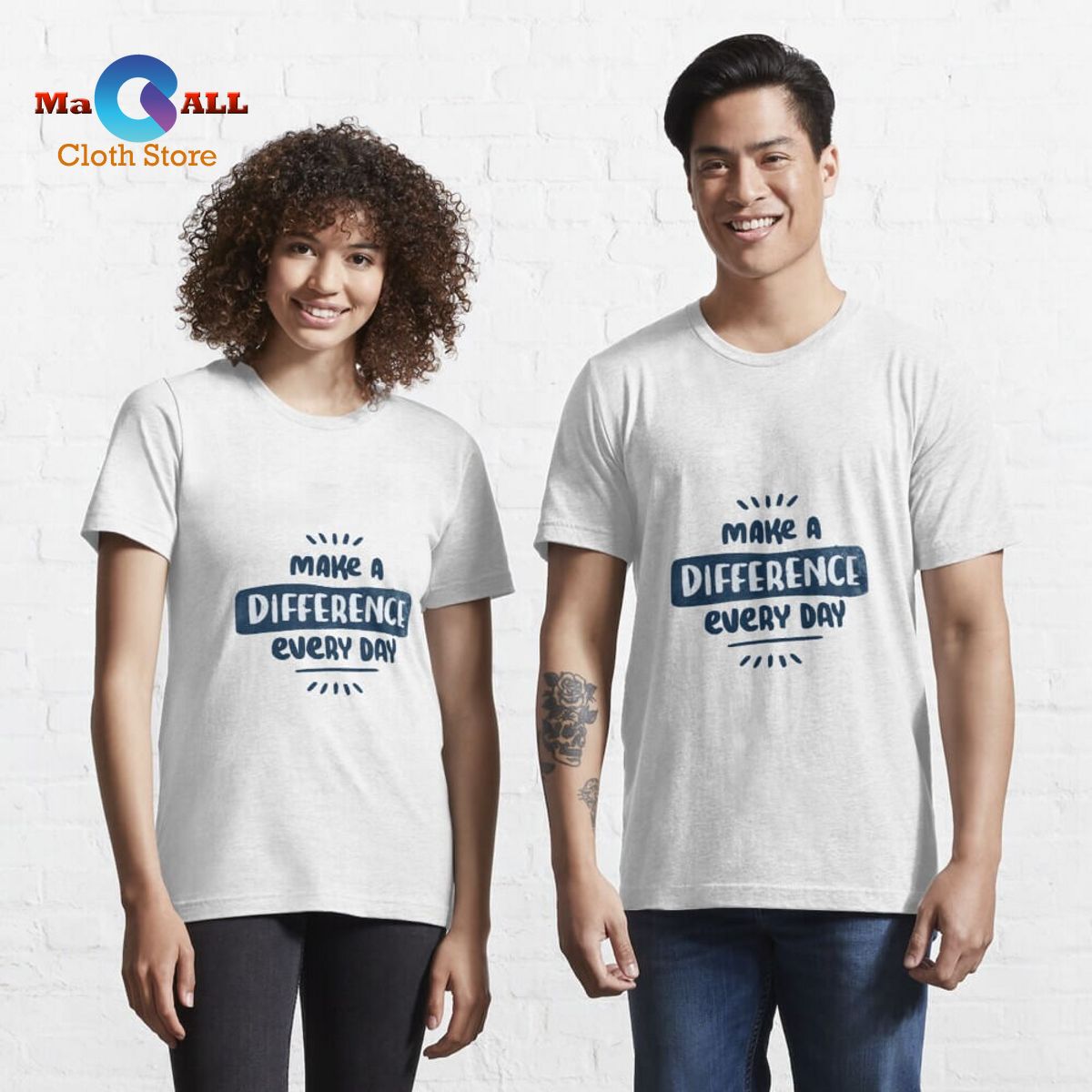 [NEW] Make A Difference Every Day Essential T-Shirt