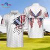 [NEW] Black American Flag Bowling, Cool USA Flag Bowling Shirt For Men Polo Shirt