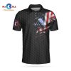 [NEW] Drive It Like You Stole It Golf, Short Sleeve Black And White Golf Shirt For Men Polo Shirt