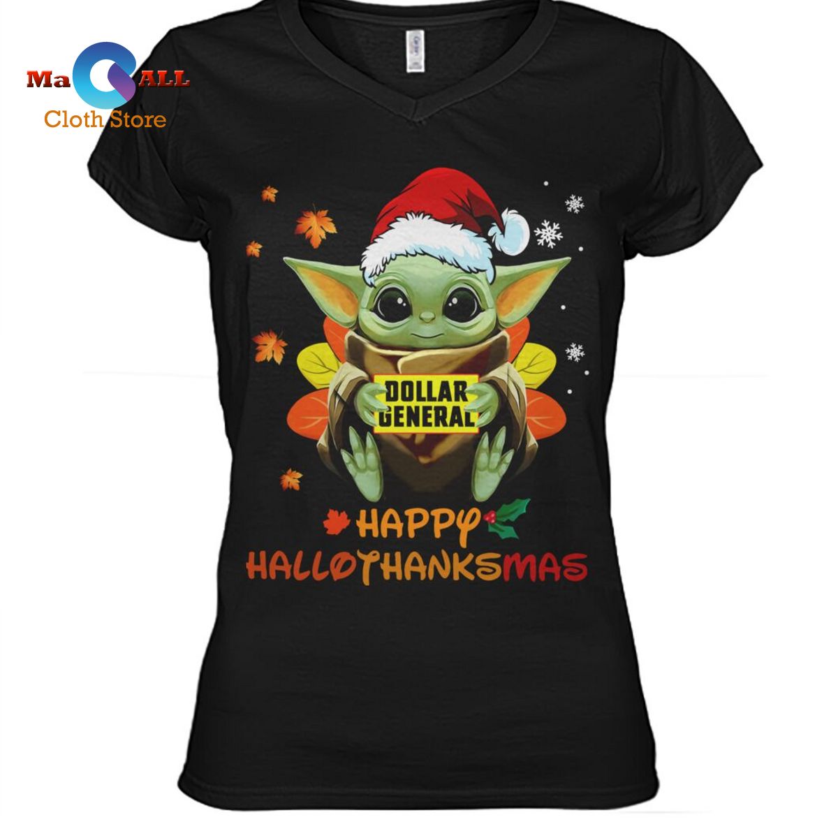 [NEW] Happy HalloThanksmas – Dollar General T-Shirt